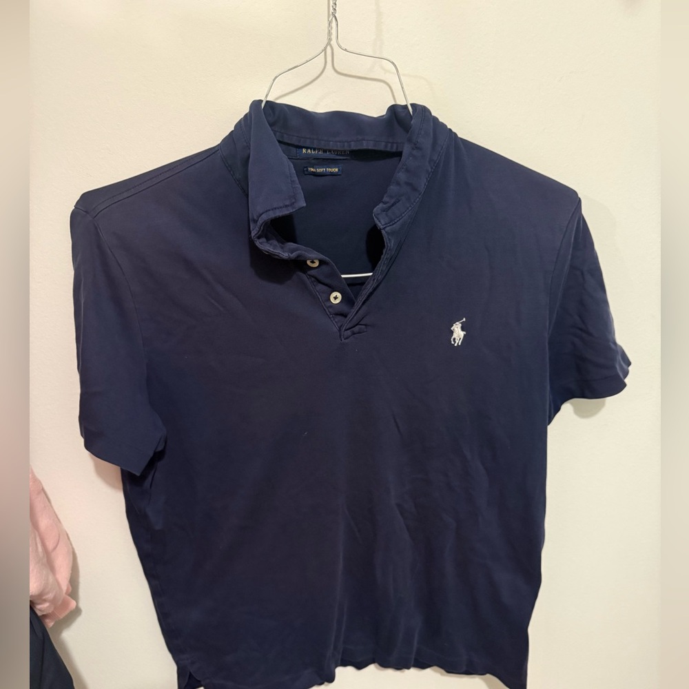 Polo Ralph Lauren size medium navy polo